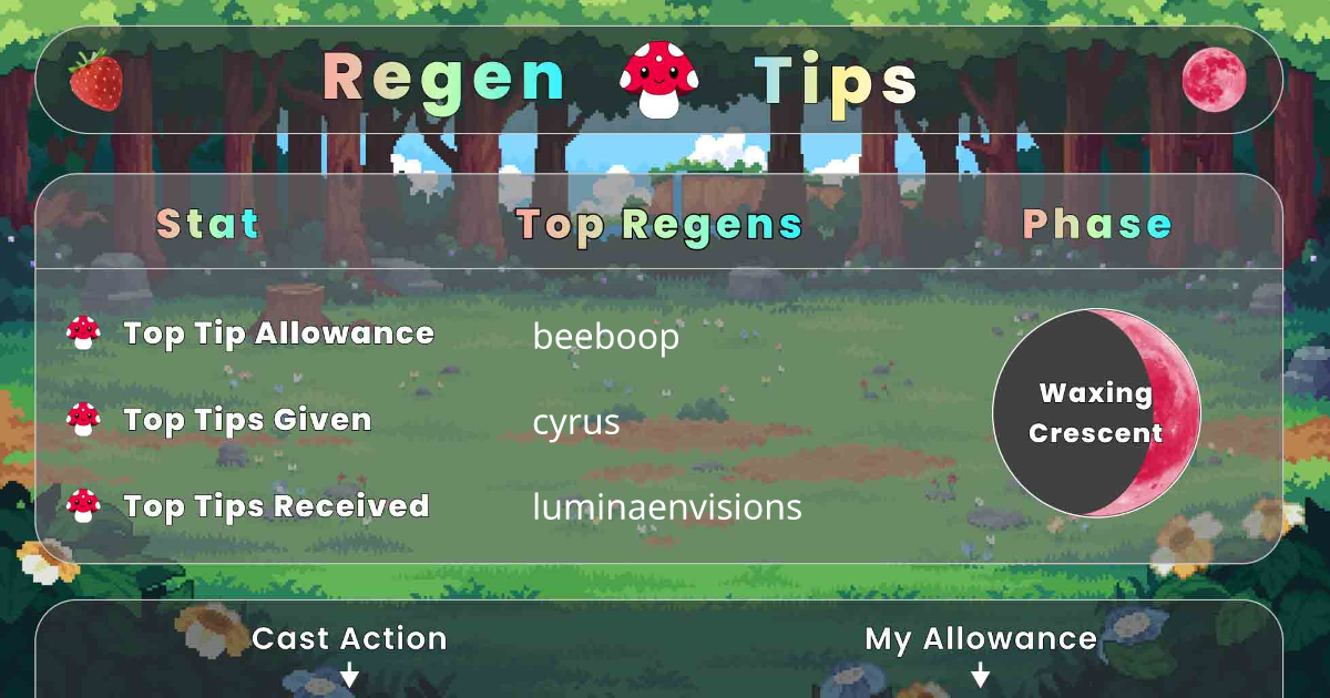 Regen Tips